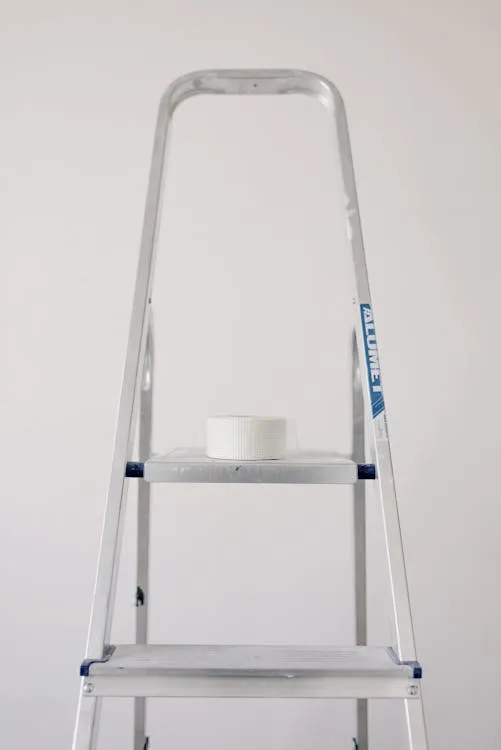 Adjustable wrench close-up on white background